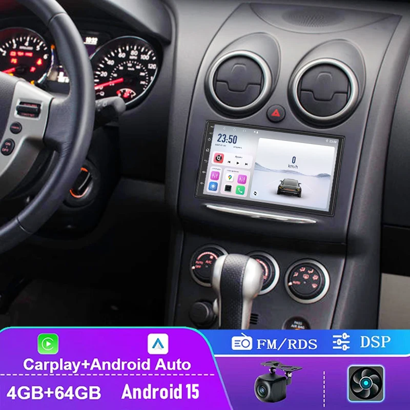 7" 4+64GB For Nissan Rogue 2008-2013 Car Radio Wireless Carplay Android 15 Auto Head Unit FM GPS BT Plug & Play
7" 4+64GB For Nissan Rogue 2008-2013 Car Radio Wireless Carplay Android 15 Auto Head Unit FM GPS BT Plug & Play