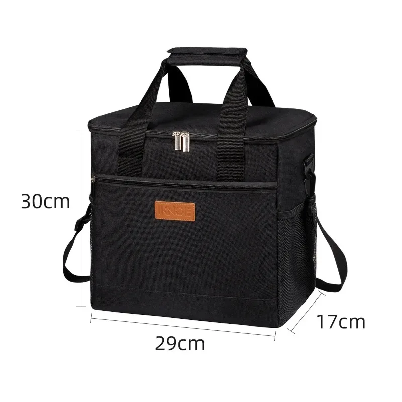 1Pcs Black Insulated Lunch Box Bag Insulation Ice Pack Student Portable Dinner Picnic Food Hand-held with Storage Handbag
1Pcs Black Insulated Lunch Box Bag Insulation Ice Pack Student Portable Dinner Picnic Food Hand-held with Storage Handbag