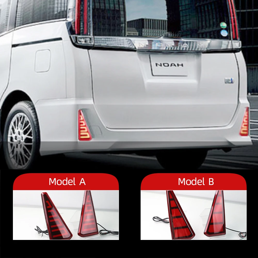 Nice 2PCS Car LED Reflector Rear Fog Lamp Brake Light Rear Bumper fog Lamp For Toyota NOAH VOXY 80 Series
Nice 2PCS Car LED Reflector Rear Fog Lamp Brake Light Rear Bumper fog Lamp For Toyota NOAH VOXY 80 Series