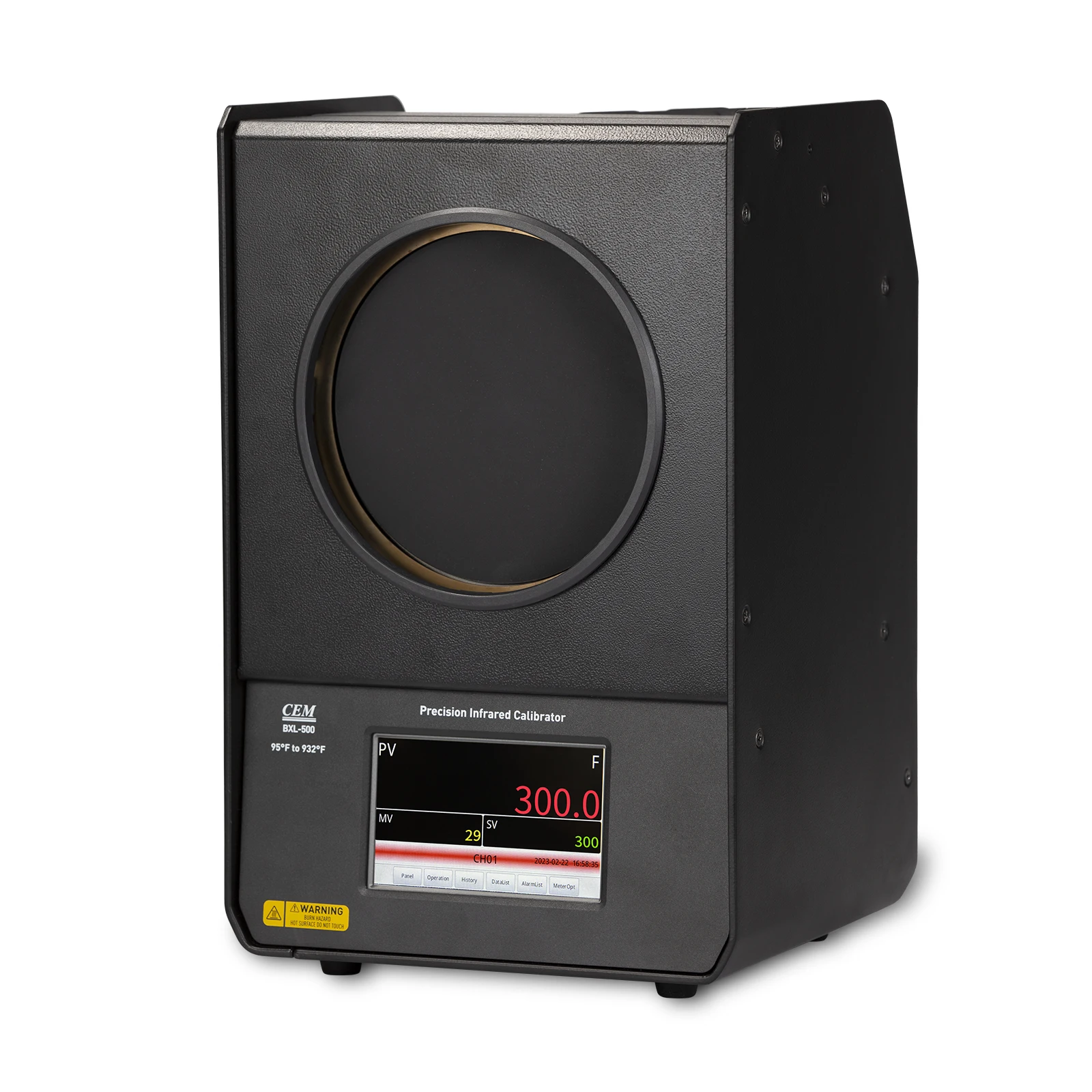 BXL-500 Precision Infrared Temperature Calibrator, 35°C to 500°C(95 to 932℉),Target Size 6" 152.4mm
BXL-500 Precision Infrared Temperature Calibrator, 35°C to 500°C(95 to 932℉),Target Size 6" 152.4mm