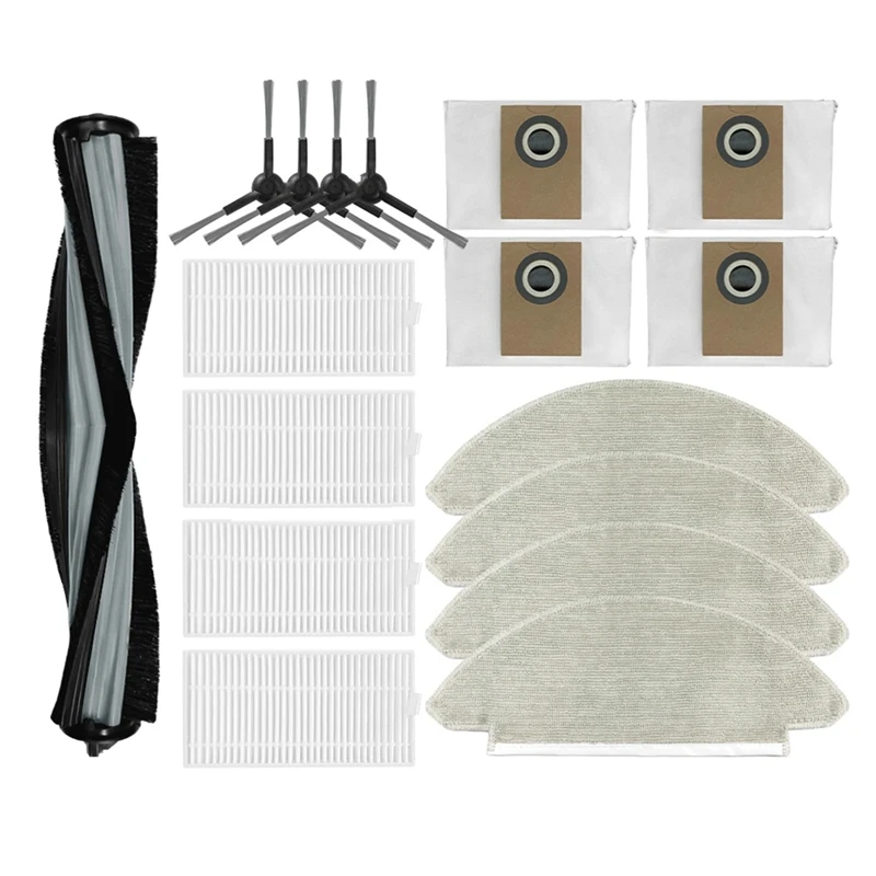 For Viomi Alpha 2 Pro Replacemet Main Roller Side Brush HEPA Filter Mop Pads Dust Bags Spare Parts Accessories
For Viomi Alpha 2 Pro Replacemet Main Roller Side Brush HEPA Filter Mop Pads Dust Bags Spare Parts Accessories
