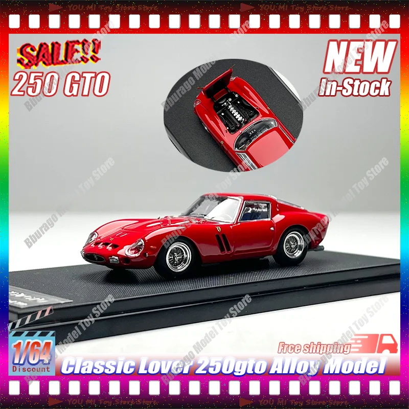 1:64 In Stock Classic Lover 250gto Alloy Super Car Model Openable Hood Collectible Diecasting Vehicle Custom Children'S Toy Gift
1:64 In Stock Classic Lover 250gto Alloy Super Car Model Openable Hood Collectible Diecasting Vehicle Custom Children'S Toy Gift