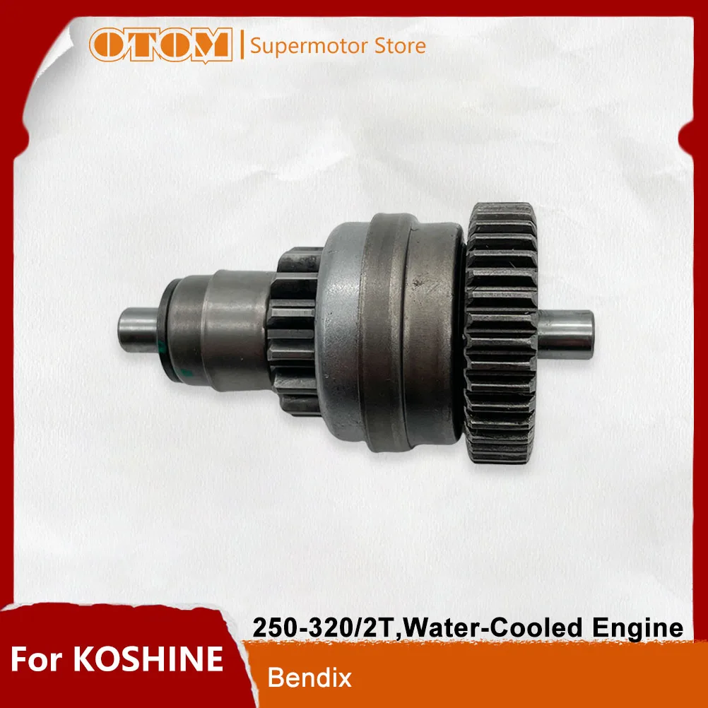 OTOM Motorcycle Starter Bendix Clutch Gear Drive For KOSHINE 250 300 320 2T Water-Cooled Engine Parts Pit Dirt Bikes Accessories
OTOM Motorcycle Starter Bendix Clutch Gear Drive For KOSHINE 250 300 320 2T Water-Cooled Engine Parts Pit Dirt Bikes Accessories