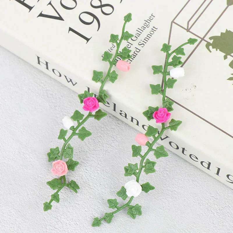 2pcs 1:12 Dollhouse Miniature Rose Flower Vine Climbing Rose Wattle Home Decor For Kids Children Adults
2pcs 1:12 Dollhouse Miniature Rose Flower Vine Climbing Rose Wattle Home Decor For Kids Children Adults