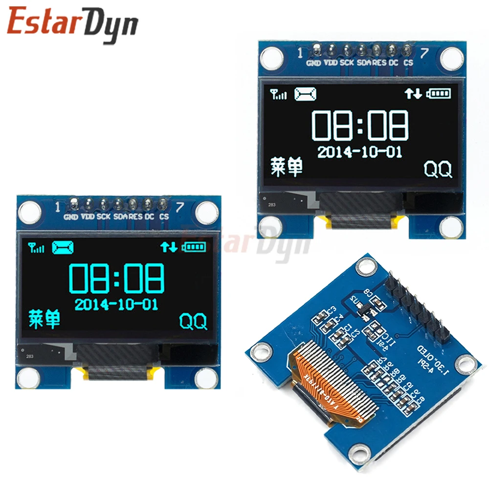 Экран Estardyn 1,3-дюймовый OLED LCD CH1116, маленький монохромный дисплейный модуль 128x64, 7-контактный, SP
Экран Estardyn 1,3-дюймовый OLED LCD CH1116, маленький монохромный дисплейный модуль 128x64, 7-контактный, SP
