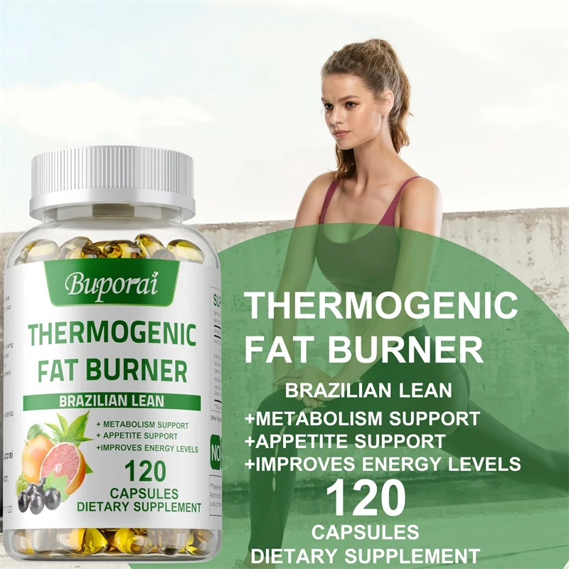 Thermogenic Fat Burner - Supports Fat Burning, Boosts Metabolism, for Body Shaping, Healthy Weight Management
Thermogenic Fat Burner - Supports Fat Burning, Boosts Metabolism, for Body Shaping, Healthy Weight Management