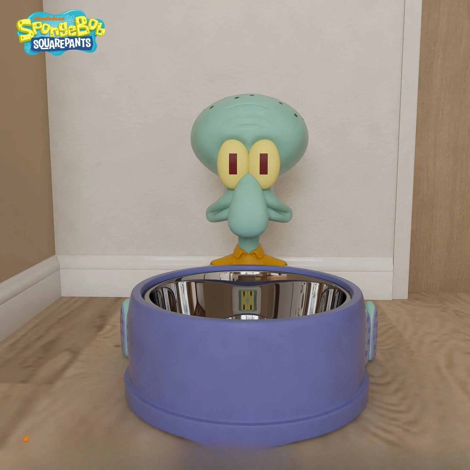 Cartoon Pet Bowl Food & Water Dish Bowl for Dogs and Cats Squidward Living Room Ornament Desktop Storage Bowl Gift
Cartoon Pet Bowl Food & Water Dish Bowl for Dogs and Cats Squidward Living Room Ornament Desktop Storage Bowl Gift