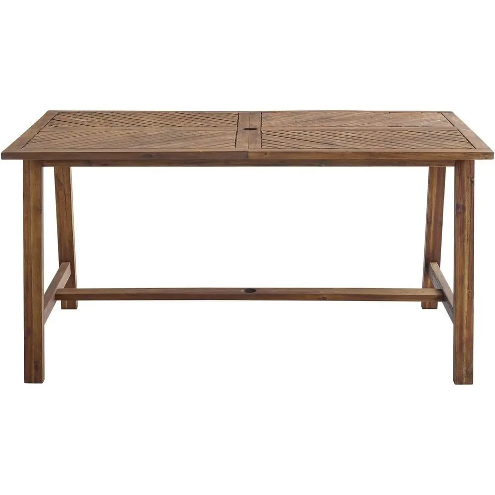 Outdoor Patio Wood Chevron RecCoee Table All Weather Backyard Contion Garden Poolside Balcony, 60 Inch, k Brown
Outdoor Patio Wood Chevron RecCoee Table All Weather Backyard Contion Garden Poolside Balcony, 60 Inch, k Brown