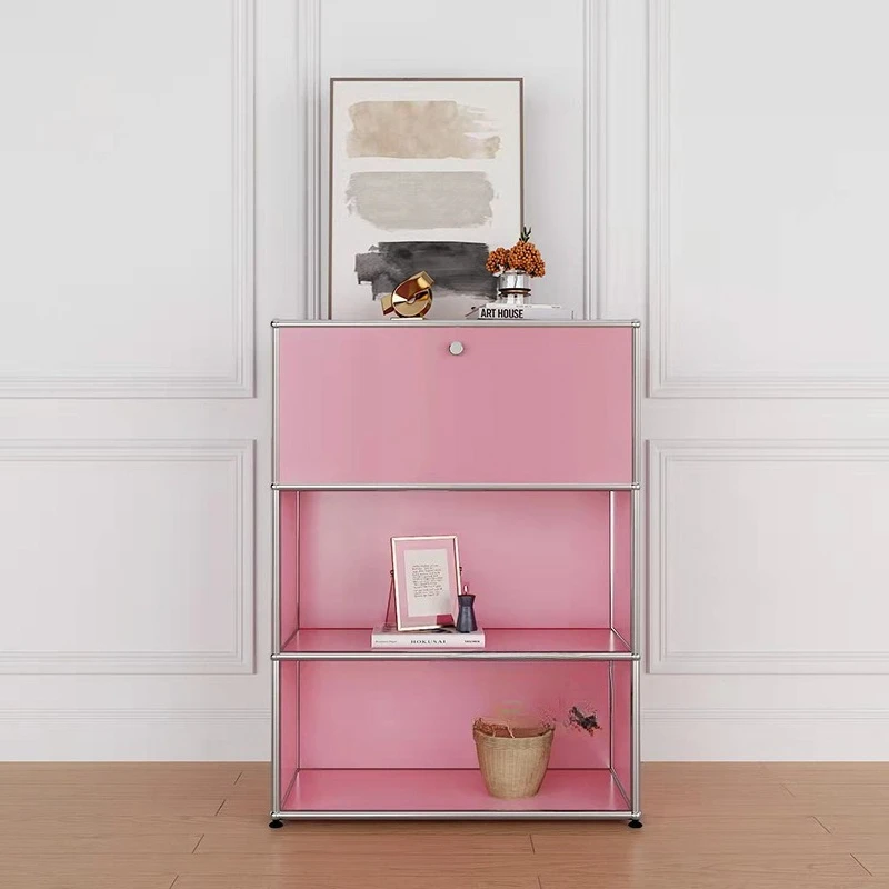 Medieval cabinet stainless steel trolley entrance simple file bookcase bedroom makeup table side cabinet living room storage
Medieval cabinet stainless steel trolley entrance simple file bookcase bedroom makeup table side cabinet living room storage