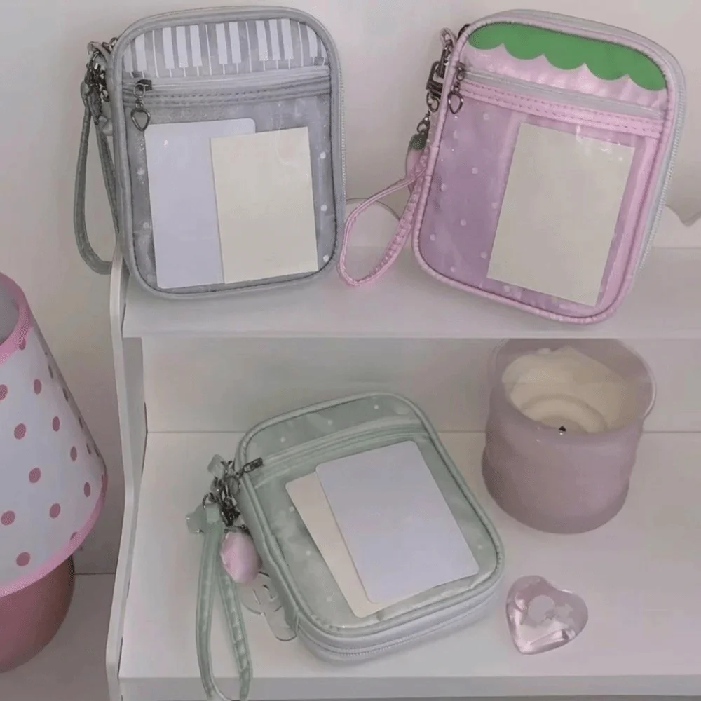Korean-Style Passport Holder Strawberry Design Piano-Shaped Ticket Storage Bag Multi-Slot Polka Dot Compact Travel Wallet Women
Korean-Style Passport Holder Strawberry Design Piano-Shaped Ticket Storage Bag Multi-Slot Polka Dot Compact Travel Wallet Women