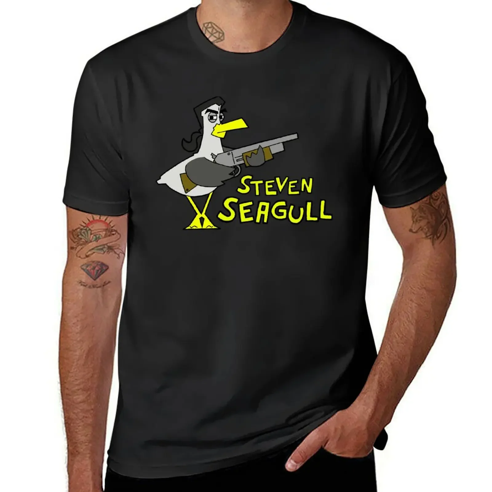 Steven Seagull T-Shirt funny costumes sweat oversizeds anime tshirt mens fashion
Steven Seagull T-Shirt funny costumes sweat oversizeds anime tshirt mens fashion