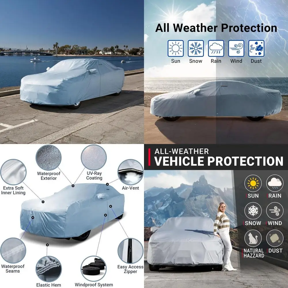 All-Weather Camaro 1982-1992 Car Cover, Waterproof, UV Sun Protection, Solid Gray
All-Weather Camaro 1982-1992 Car Cover, Waterproof, UV Sun Protection, Solid Gray