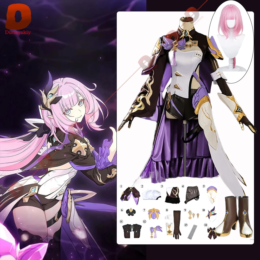 Honkai Star Rail Elysia Cosplay 코스프레 Elysia Pink Elf Lady Outfit Women's Dresses Full Set Anime Outfits Wig Suits Prop Suits
Honkai Star Rail Elysia Cosplay 코스프레 Elysia Pink Elf Lady Outfit Women's Dresses Full Set Anime Outfits Wig Suits Prop Suits