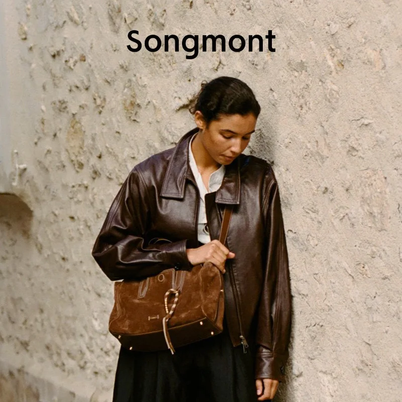 Дизайнерская сумка Songmont Boston, замшевая сумка через плечо для женщин, работы и путешествий
Дизайнерская сумка Songmont Boston, замшевая сумка через плечо для женщин, работы и путешествий