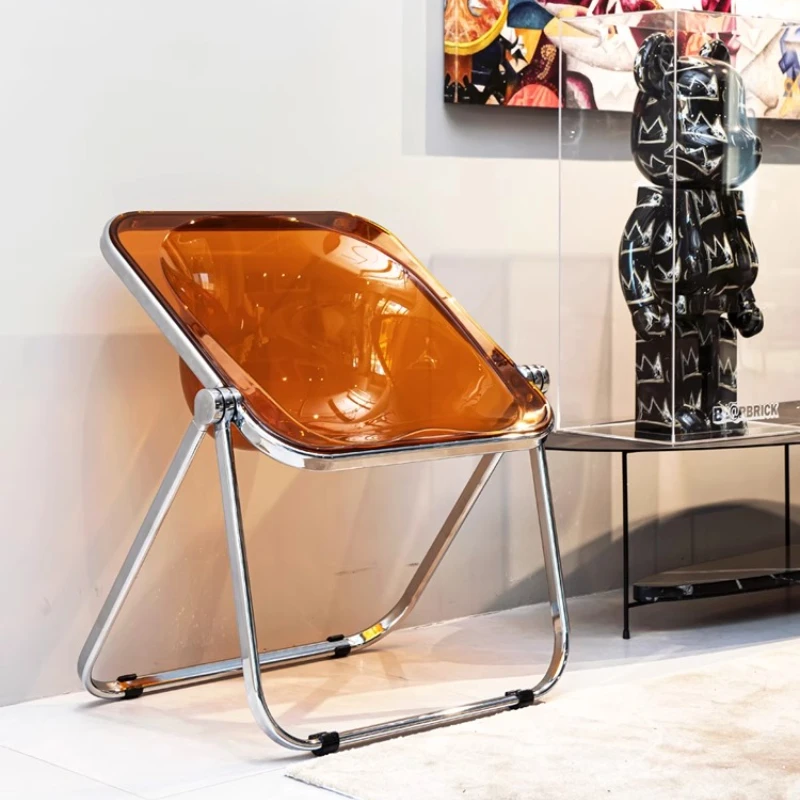 Nordic style medieval green folding stool acrylic transparent Internet celebrity chair small apartment household makeup
Nordic style medieval green folding stool acrylic transparent Internet celebrity chair small apartment household makeup