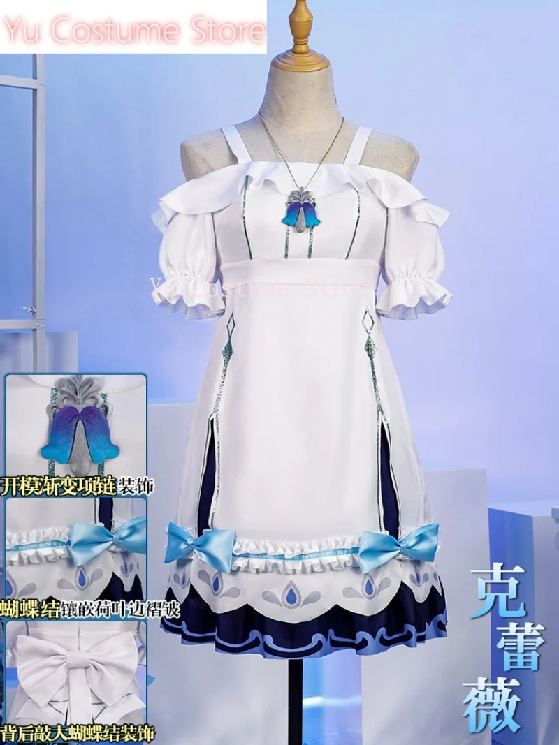 Yu Costume Genshin Impact Clervie Women Dress Cosplay Costume Cos Game Anime Party Uniform Hallowen Play Role Clothes Clothing
Yu Costume Genshin Impact Clervie Women Dress Cosplay Costume Cos Game Anime Party Uniform Hallowen Play Role Clothes Clothing