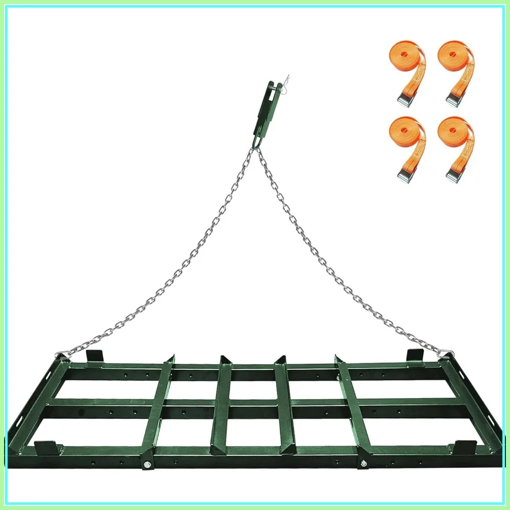 4 FT Heavy Duty Drag Harrow Driveway Grader for ATV UTV Tractor Mower, Gravel Leveling Rake
4 FT Heavy Duty Drag Harrow Driveway Grader for ATV UTV Tractor Mower, Gravel Leveling Rake