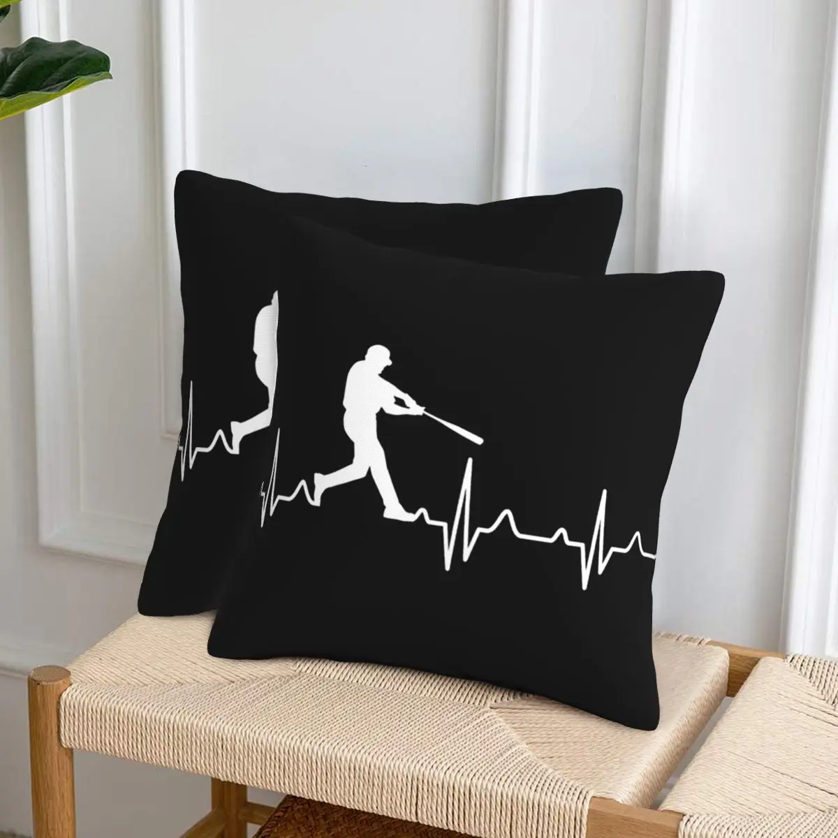Бейсболист Heartbeat, 2 шт., квадратная наволочка, наволочка, декоративная удобная подушка на молнии для дома, гостиной
Бейсболист Heartbeat, 2 шт., квадратная наволочка, наволочка, декоративная удобная подушка на молнии для дома, гостиной
