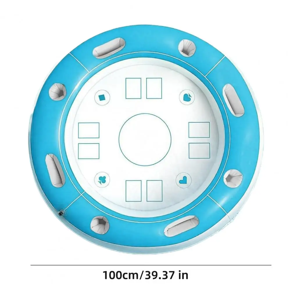 40 Inch Round Floating Card Table For Pool Inflatable Pool Game Table With Fruit Drink Holder Floating Card Game Tray For Summer
40 Inch Round Floating Card Table For Pool Inflatable Pool Game Table With Fruit Drink Holder Floating Card Game Tray For Summer