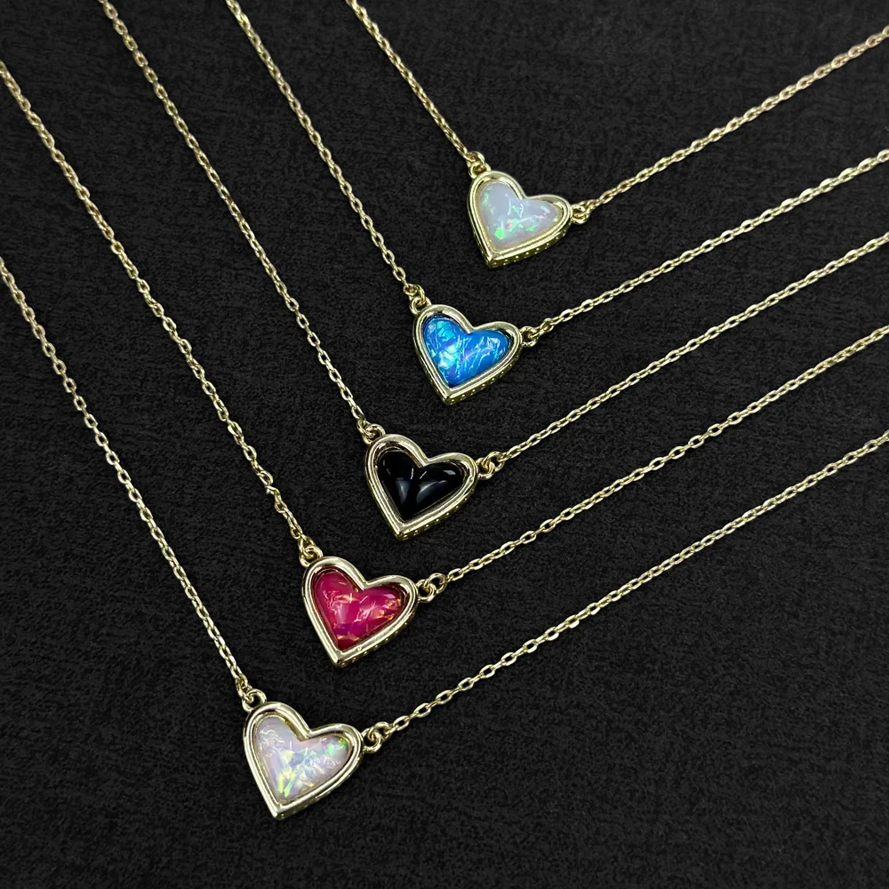 VKVVA Fashion Jewelry Framed Ari Heart Short Pendant Necklace for Lover Women Party Gifts, Five Color Optional
VKVVA Fashion Jewelry Framed Ari Heart Short Pendant Necklace for Lover Women Party Gifts, Five Color Optional