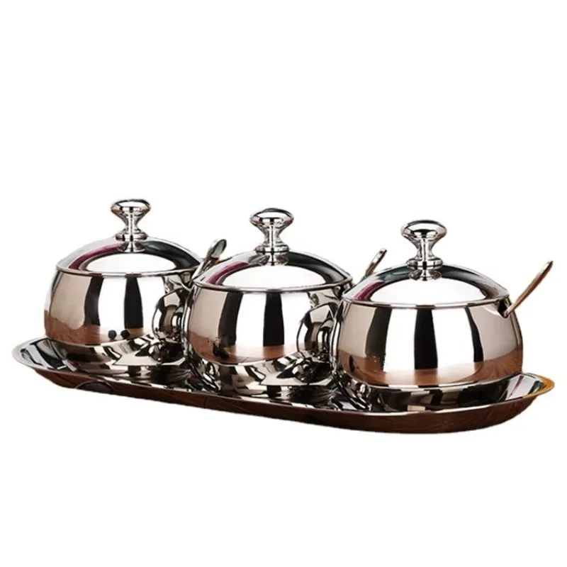 Fashion Sugar Bowl Small Stainless Steel Drum Sugar Bowl with Glass Lid and Spoon Kitchenware Household Gadgets
Fashion Sugar Bowl Small Stainless Steel Drum Sugar Bowl with Glass Lid and Spoon Kitchenware Household Gadgets