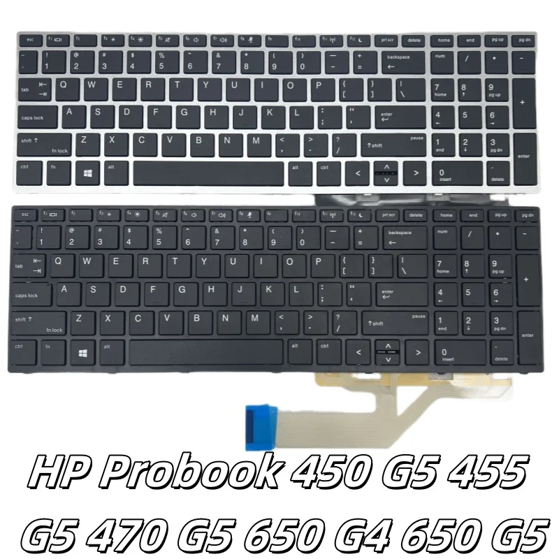 New US laptop Keyboard for HP Probook 450 G5 455 G5 470 G5 650 G4 650 G5 English
New US laptop Keyboard for HP Probook 450 G5 455 G5 470 G5 650 G4 650 G5 English