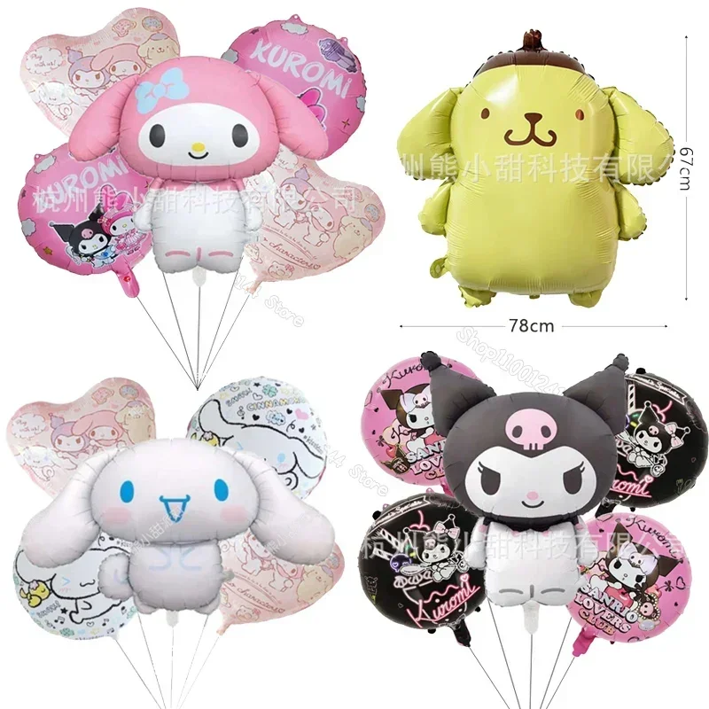 Sanrios Cinnamoroll Kuromi My Melody аниме Kawaii воздушный шар украшение для свадебной вечеринки металлическая композиция на день рождения гелиевые шары
Sanrios Cinnamoroll Kuromi My Melody аниме Kawaii воздушный шар украшение для свадебной вечеринки металлическая композиция на день рождения гелиевые шары