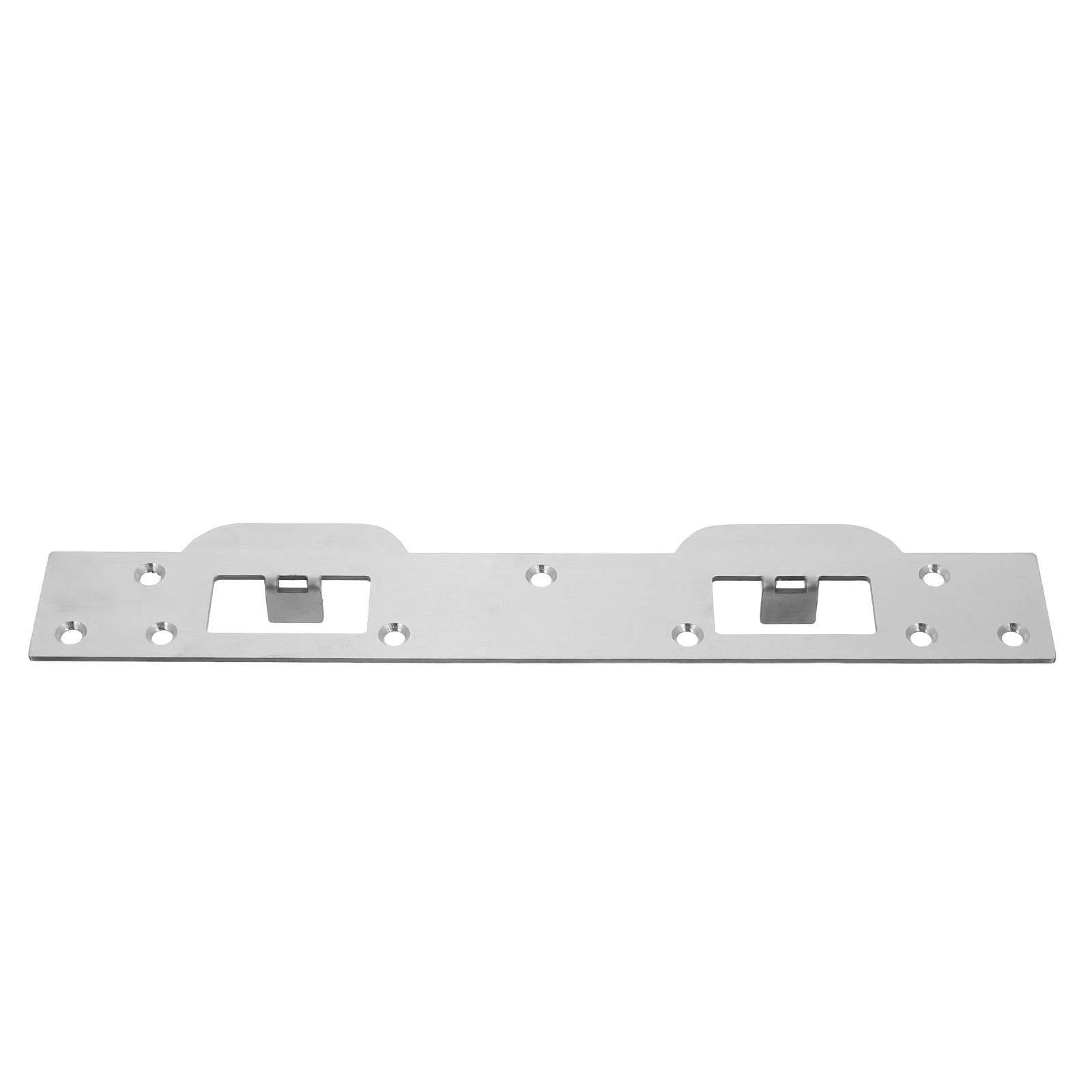 Heavy Duty Door Reinforcement Strike Plate Double Hole Easy Installation Security Latch Plate Home Office Store Door Repair Kit
Heavy Duty Door Reinforcement Strike Plate Double Hole Easy Installation Security Latch Plate Home Office Store Door Repair Kit