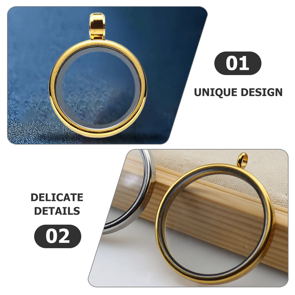 Stainless Steel Thangka Pendant Double Sided Photo Aluminum Alloy Locket Men Necklace Charm Round DIY Bezel Jewelry Making
Stainless Steel Thangka Pendant Double Sided Photo Aluminum Alloy Locket Men Necklace Charm Round DIY Bezel Jewelry Making