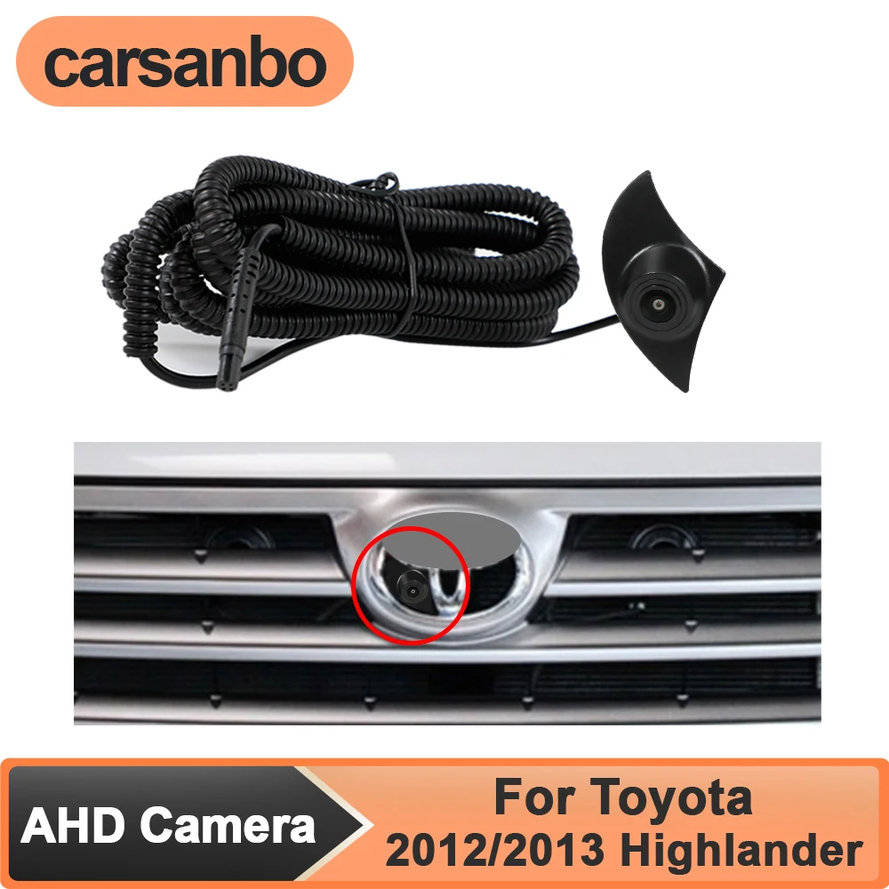 Carsanbo 150° AHD 1080P Car Front View Camera for Toyota 2012/2013 Highlander Fisheye Glass Lens Vehicle Front Camera Waterproof
Carsanbo 150° AHD 1080P Car Front View Camera for Toyota 2012/2013 Highlander Fisheye Glass Lens Vehicle Front Camera Waterproof
