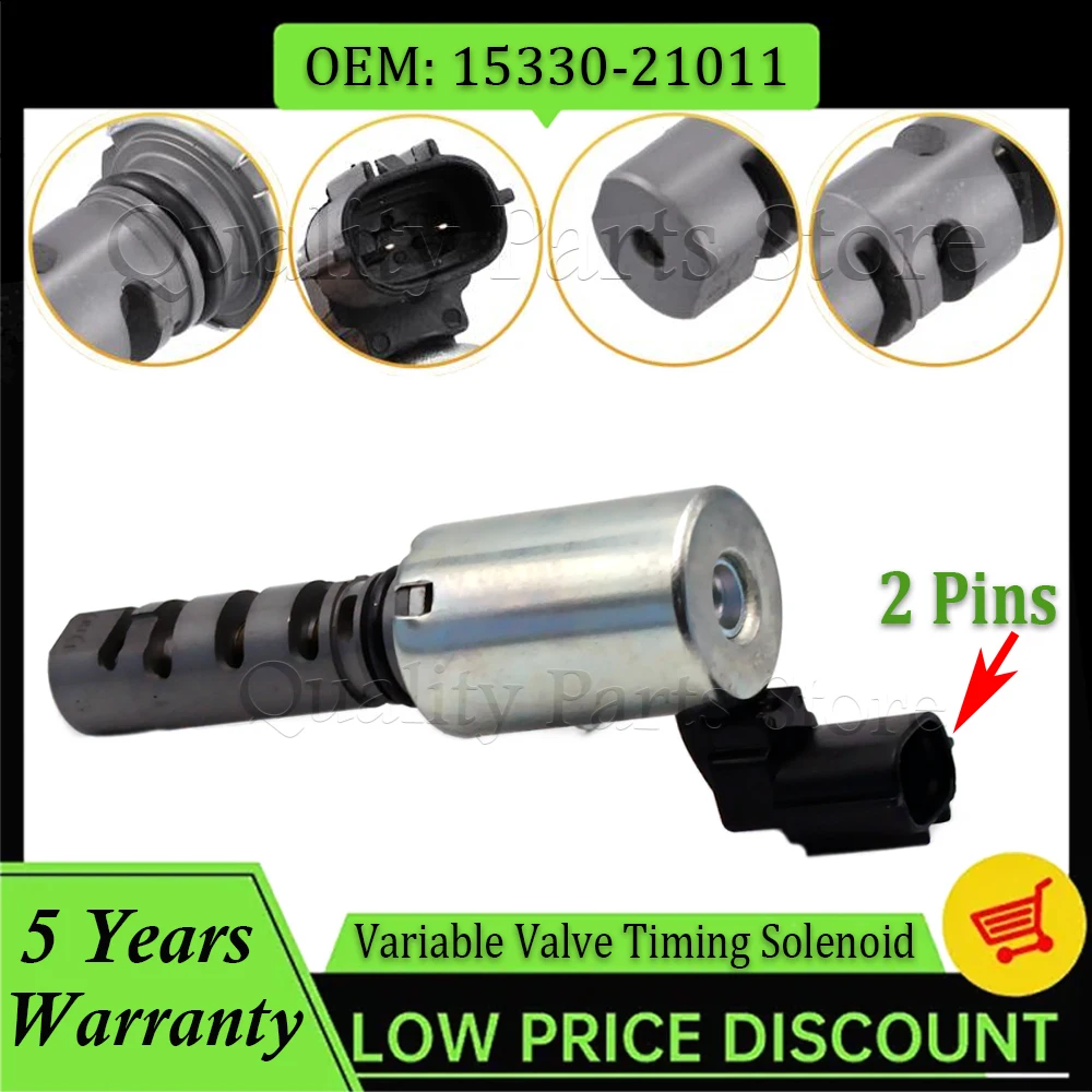Pack of 1 For Toyota Yaris New Camshaft Engine Oil Control Valve Timing VVT Solenoid 1533021011 15330-21011 15330-21020
Pack of 1 For Toyota Yaris New Camshaft Engine Oil Control Valve Timing VVT Solenoid 1533021011 15330-21011 15330-21020