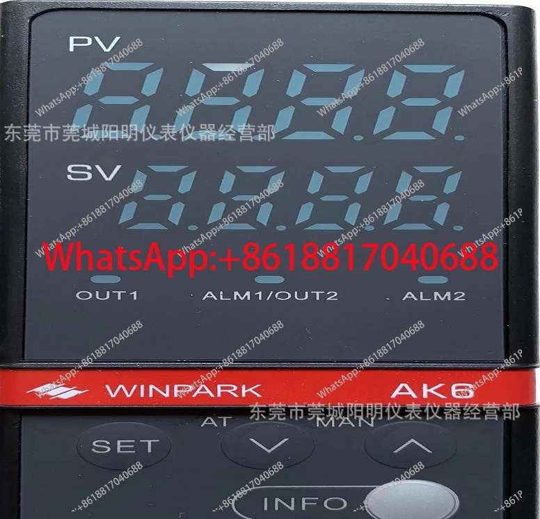 Temperature controller AK6-DKS160-C000R-X intelligent controller size 72 * 72 relay control