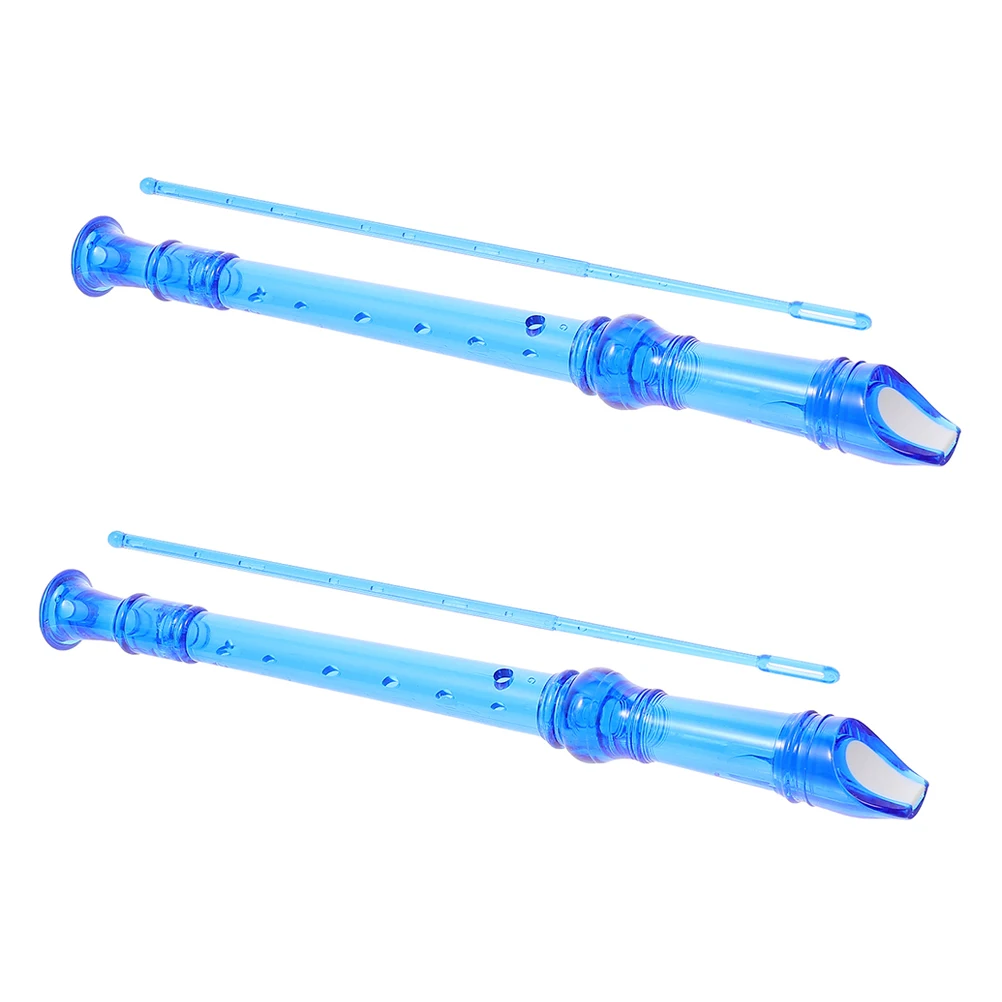 2pcs Kids Soprano Recorder Flute Beginner Clarinet Resin Practice Wind Instrument 8-Hole Children Toy Student Musical
2pcs Kids Soprano Recorder Flute Beginner Clarinet Resin Practice Wind Instrument 8-Hole Children Toy Student Musical