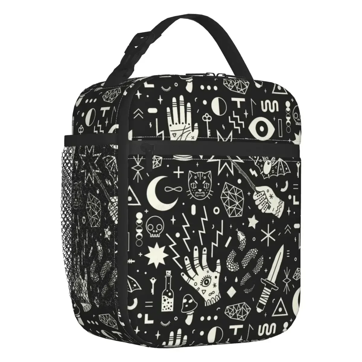 Crow Moon Insulated Lunch Bag for Camping Travel Halloween Spooky Witch Portable Thermal Cooler Bento Box Women Kids
Crow Moon Insulated Lunch Bag for Camping Travel Halloween Spooky Witch Portable Thermal Cooler Bento Box Women Kids