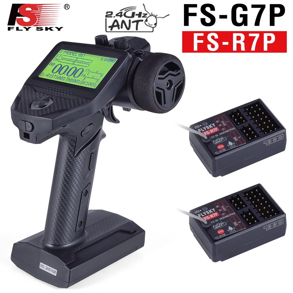 Flysky G7P RC Transmitter and Receiver R7P FS-R7P 7CH 2.4Ghz Remote Controller for Crawler Truck Car Boat Robot FS-G7P
Flysky G7P RC Transmitter and Receiver R7P FS-R7P 7CH 2.4Ghz Remote Controller for Crawler Truck Car Boat Robot FS-G7P