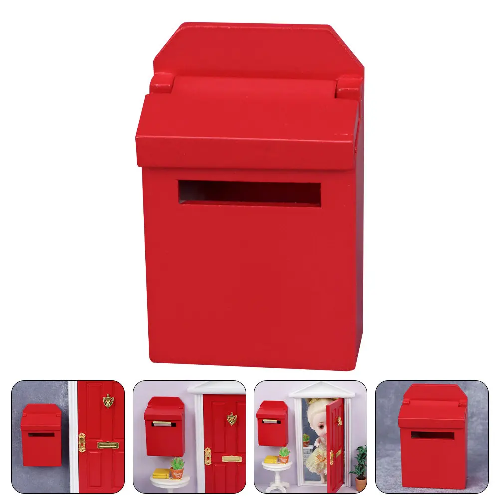 1Pcs Mini Red Wooden Mailbox Ornament for Kids Room Decoration Mini House Furniture Desktop Decor Vintage Style Miniature Letter
1Pcs Mini Red Wooden Mailbox Ornament for Kids Room Decoration Mini House Furniture Desktop Decor Vintage Style Miniature Letter