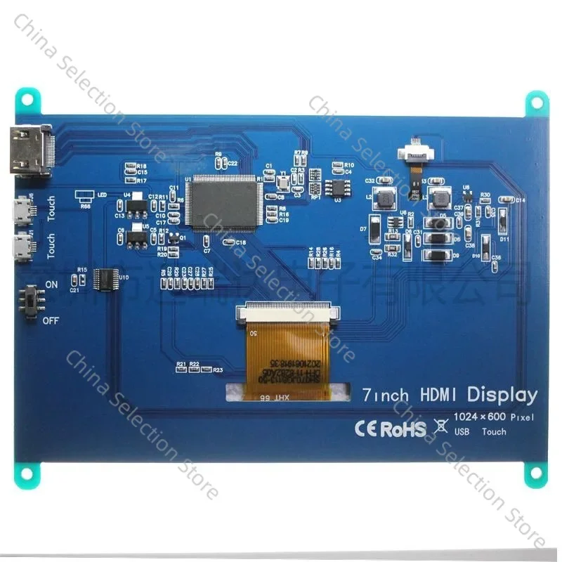 7-Inch LCD HDMI Display, Display Raspberry Pi 3rd/4th Generation, Compatible with Raspberry Pi
7-Inch LCD HDMI Display, Display Raspberry Pi 3rd/4th Generation, Compatible with Raspberry Pi