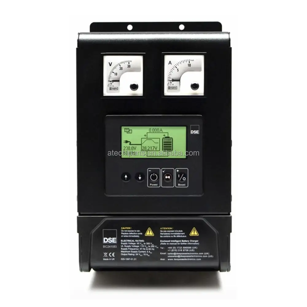 BC2410Ei 12/24 Volt 10 Amp Enclosed Intelligent Battery Charger Generator Parts BC2410Ei
BC2410Ei 12/24 Volt 10 Amp Enclosed Intelligent Battery Charger Generator Parts BC2410Ei