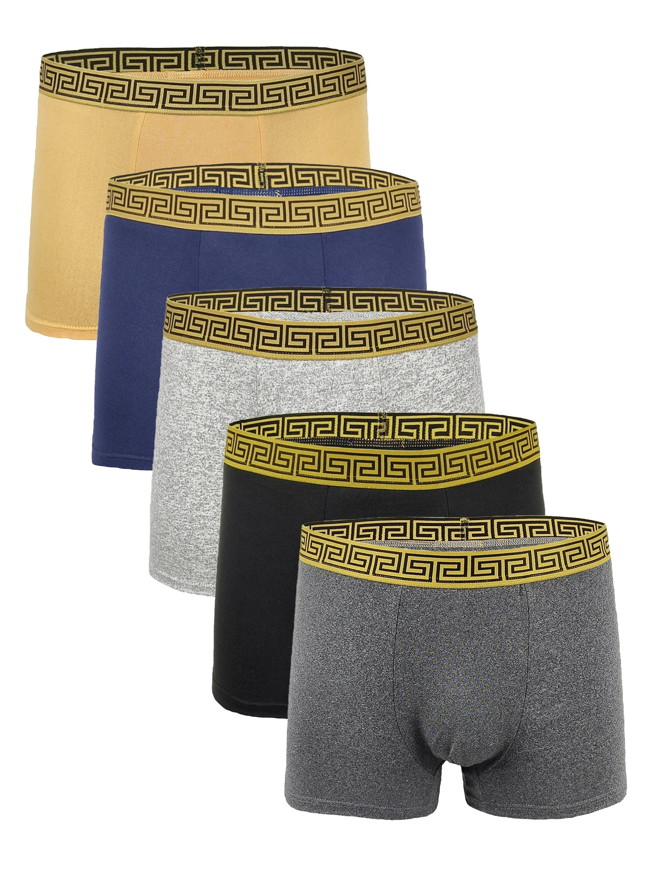 Мужские шорты-боксеры, 5 шт., комплект разноцветных шорт с поясом и принтом, мягкая, приятная для кожи, полиэфирное волокно, мужское домашнее нижнее белье со средней талией
Мужские шорты-боксеры, 5 шт., комплект разноцветных шорт с поясом и принтом, мягкая, приятная для кожи, полиэфирное волокно, мужское домашнее нижнее белье со средней талией