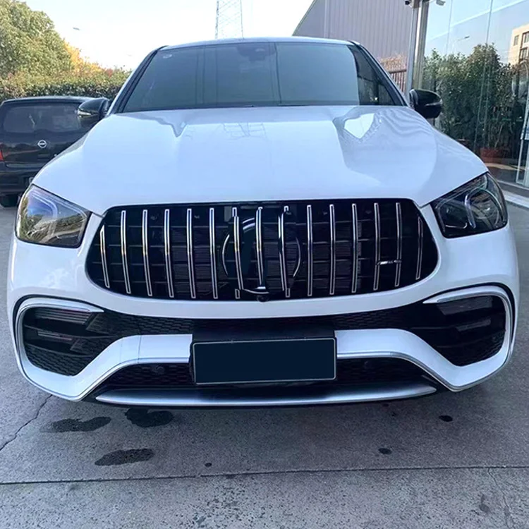 New GLE63 Style Body Kit Rear Diffuser Exhaust Pipe Front Bumper for GLE Coupe W167 C167 2020+ Plug Play
New GLE63 Style Body Kit Rear Diffuser Exhaust Pipe Front Bumper for GLE Coupe W167 C167 2020+ Plug Play
