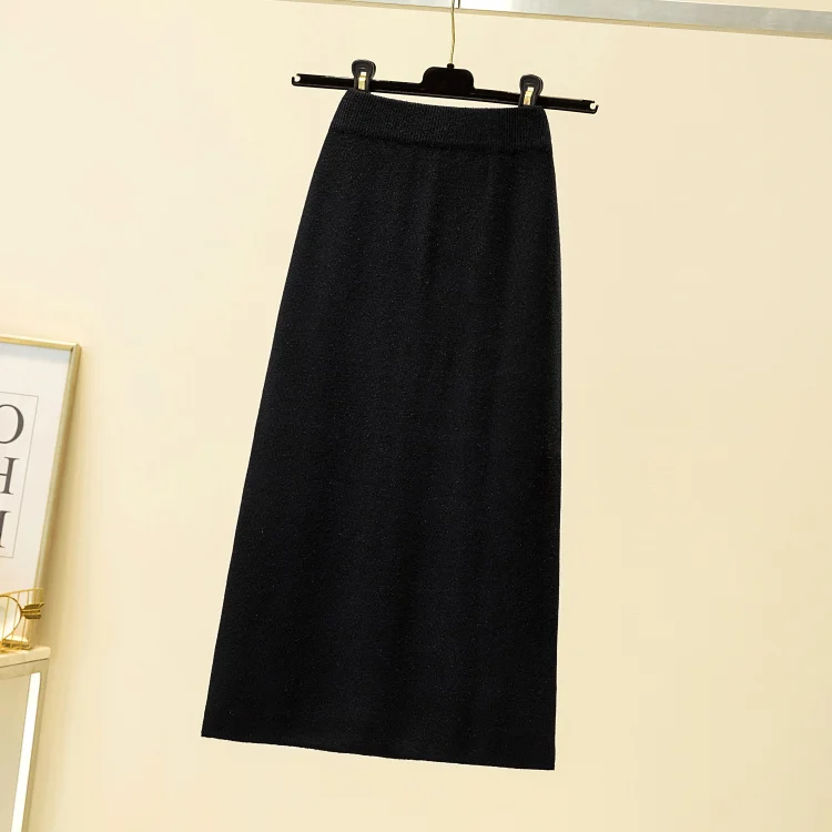 Knitted Sweater Skirt Woman High Waist Elegant Long Skirts For Women Fashion Autumn Winter Skirt Office Women's Skirts
Knitted Sweater Skirt Woman High Waist Elegant Long Skirts For Women Fashion Autumn Winter Skirt Office Women's Skirts