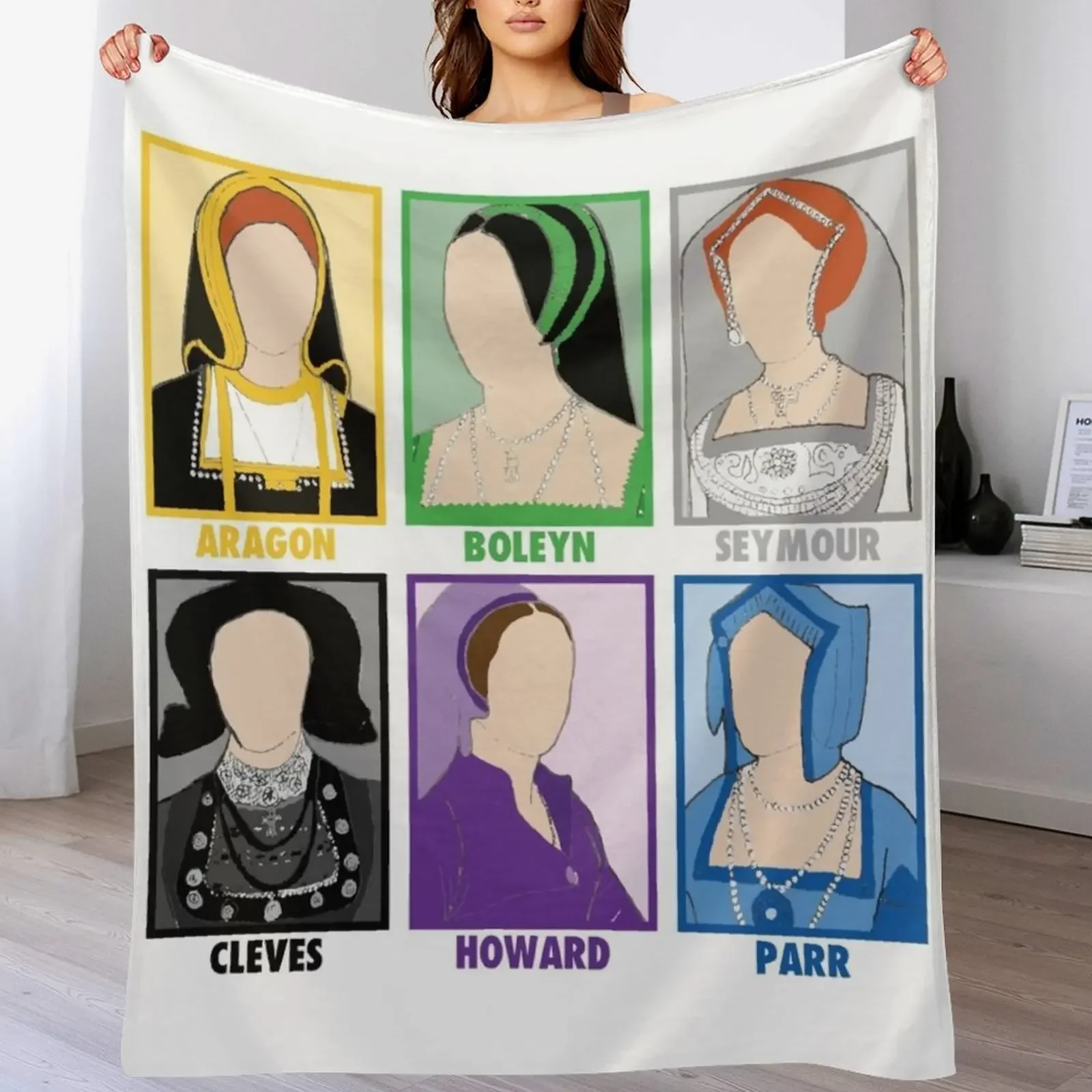 SIX the Musical: Old School Queens Throw Blanket blankets and throws Cute Plaid Sofa Quilt For Baby Blankets
SIX the Musical: Old School Queens Throw Blanket blankets and throws Cute Plaid Sofa Quilt For Baby Blankets
