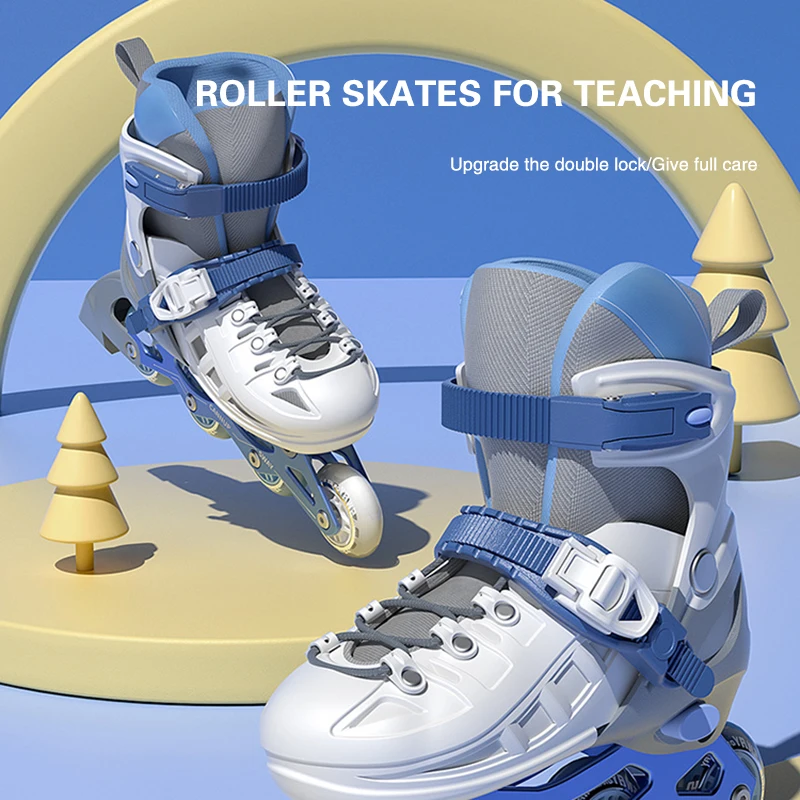 Roller Skates for Children Beginner Roller Skates Training Coach Recommends Adjustable Male and Female Inline Skates
Roller Skates for Children Beginner Roller Skates Training Coach Recommends Adjustable Male and Female Inline Skates