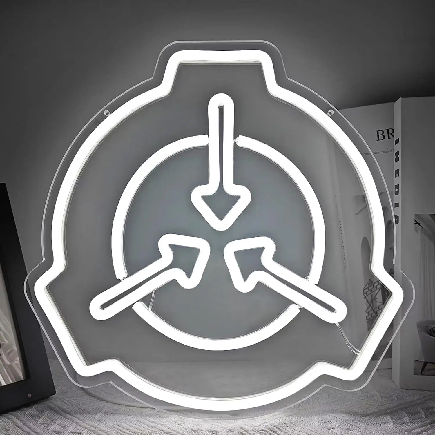 SCP Foundation Neon Sign LED Light for Wall Decor Dimmable for Bedroom Living Room Laboratory Themed Art Decoration Gifts
SCP Foundation Neon Sign LED Light for Wall Decor Dimmable for Bedroom Living Room Laboratory Themed Art Decoration Gifts