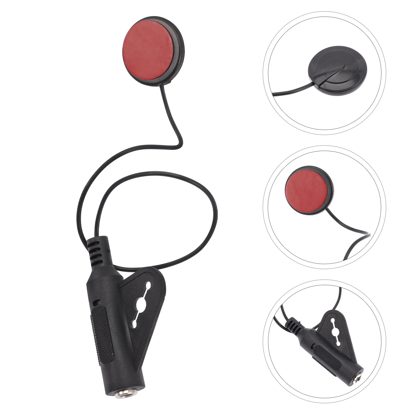 Pickup Amplifier for Folk Thumb Piano Practical Guitar Loudspeaker Sound Hole Plastic
Pickup Amplifier for Folk Thumb Piano Practical Guitar Loudspeaker Sound Hole Plastic