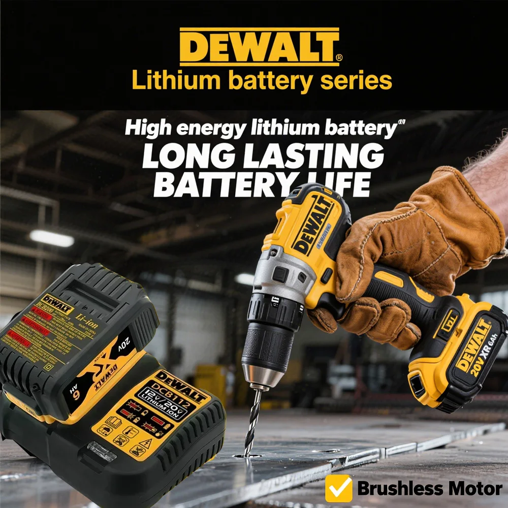 Genuine DeWalt 20V Max 6.0Ah Battery - Essential Power Supply for DeWalt 20V System Tools
Genuine DeWalt 20V Max 6.0Ah Battery - Essential Power Supply for DeWalt 20V System Tools