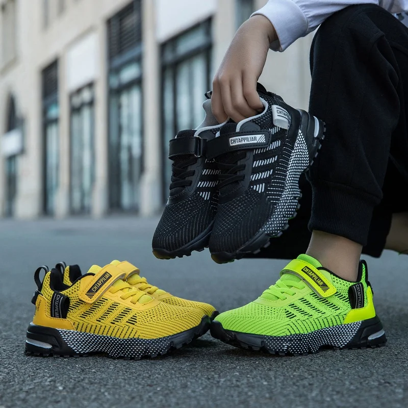 Children's summer sports shoes fashion breathable mesh running shoes non-slip walking best-selling item Tenis school boys' shoes
Children's summer sports shoes fashion breathable mesh running shoes non-slip walking best-selling item Tenis school boys' shoes