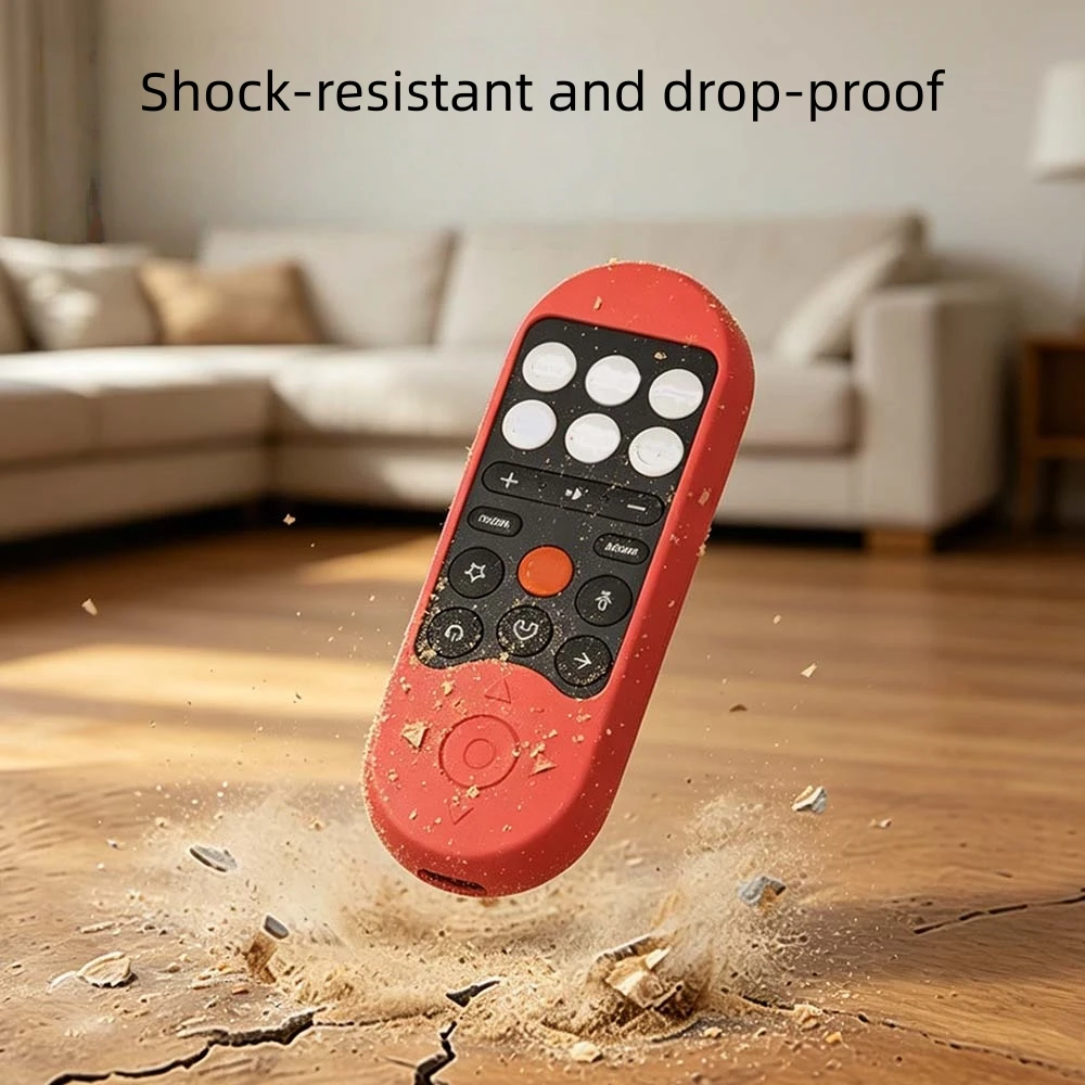 Suitable for VIZIO XRT281/XRT181 remote control protective cover, shockproof, anti drop, dustproof silicone protective cover
Suitable for VIZIO XRT281/XRT181 remote control protective cover, shockproof, anti drop, dustproof silicone protective cover