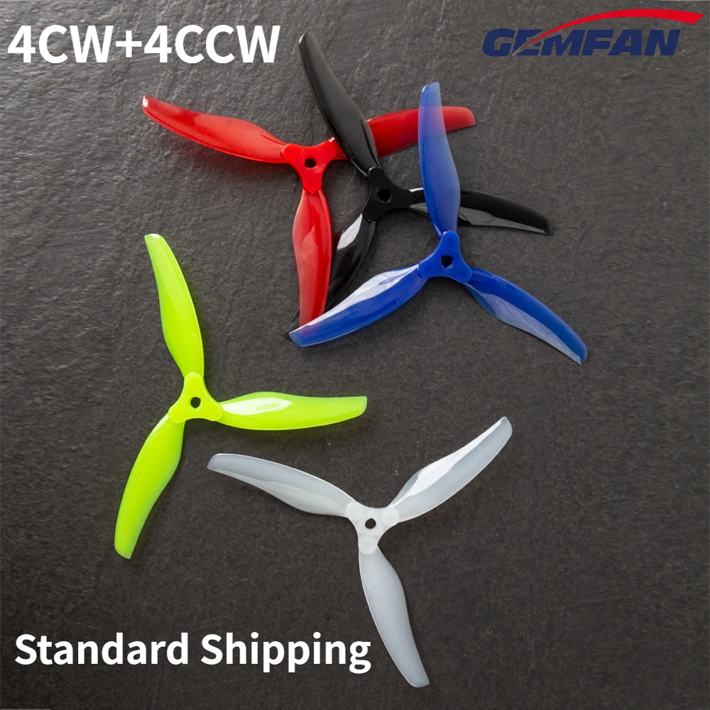 4Pairs(4CW+4CCW) Gemfan F6030 6X3X3 3-Blade Folding Propeller (Random Color) for RC FPV Long Range 6inch LR Drones DIY Parts
4Pairs(4CW+4CCW) Gemfan F6030 6X3X3 3-Blade Folding Propeller (Random Color) for RC FPV Long Range 6inch LR Drones DIY Parts