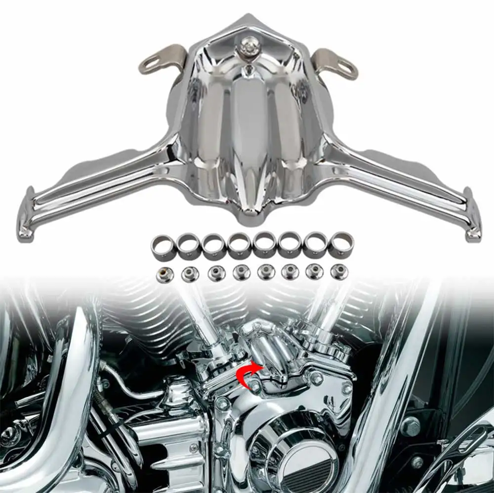 For Harley Twin Cam Street Electra Road Glide Road King Dyna 1999-2017 Motorcycle Chrome Tappet Lifter Block Accent Cover
For Harley Twin Cam Street Electra Road Glide Road King Dyna 1999-2017 Motorcycle Chrome Tappet Lifter Block Accent Cover